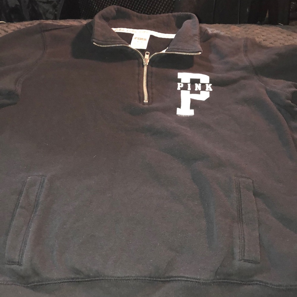 Victoria secret PINK half zip sweater